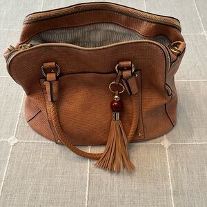 Elegant Tan Women's Handbag